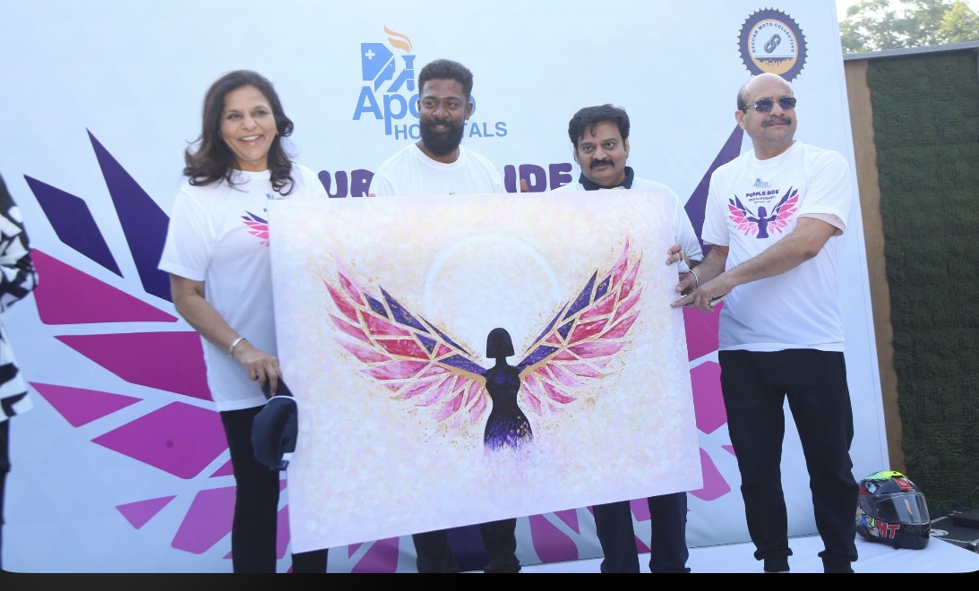 Purple Ride rally promotes preventive healthcare for women