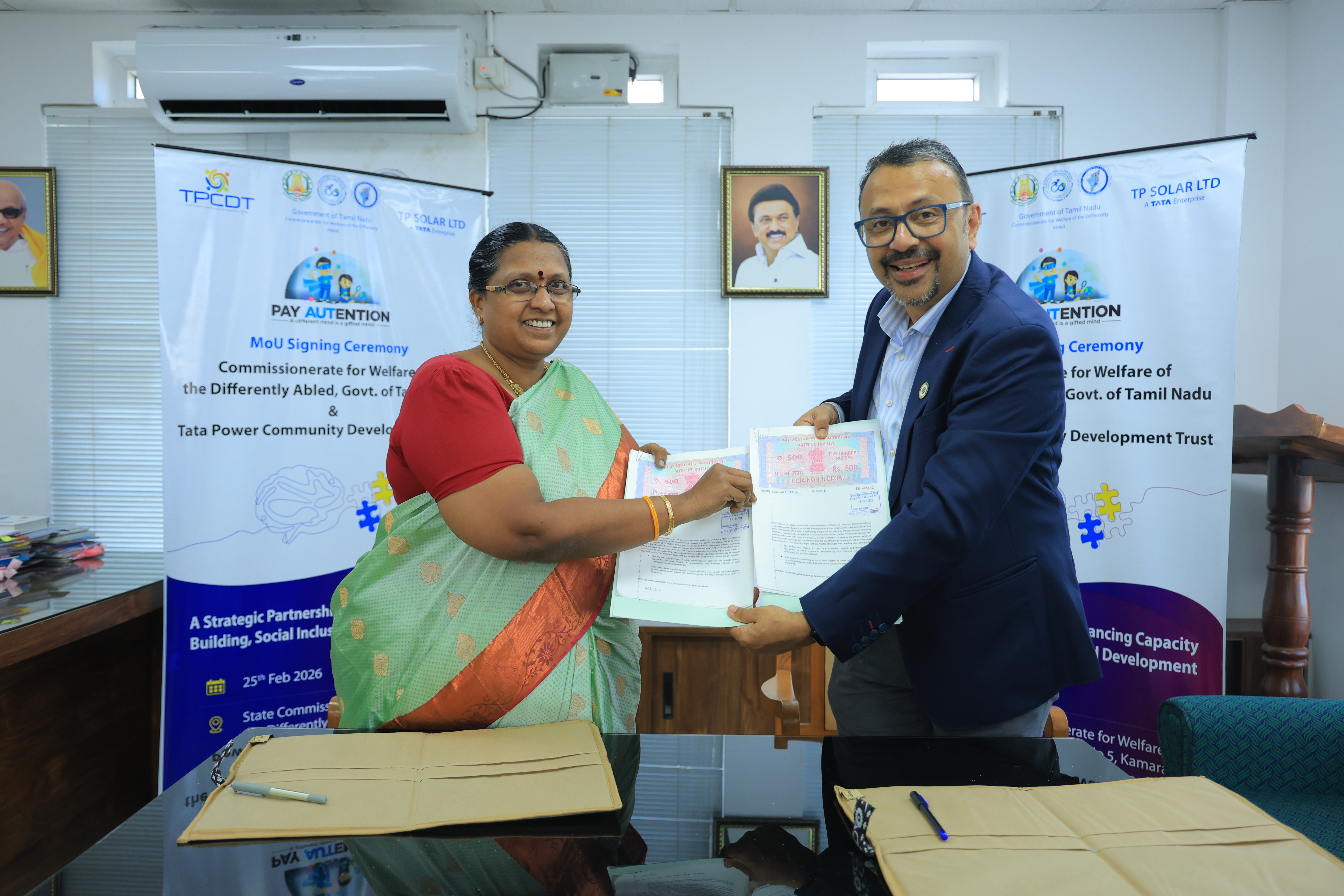 Tata Power signs Three-Year MoU with Tamil Nadu to institutionalise Neurodiversity Inclusion across Public Systems