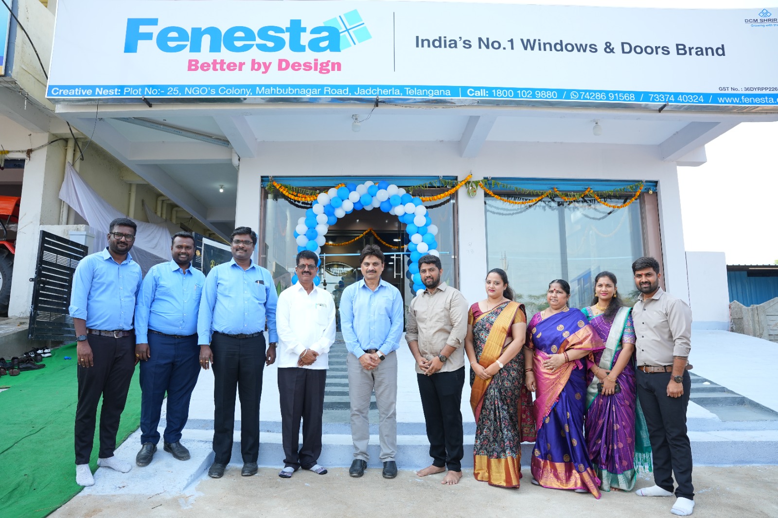 Fenesta strengthens Telangana presence with 1st showroom in Jadcherla, 12th in the state
