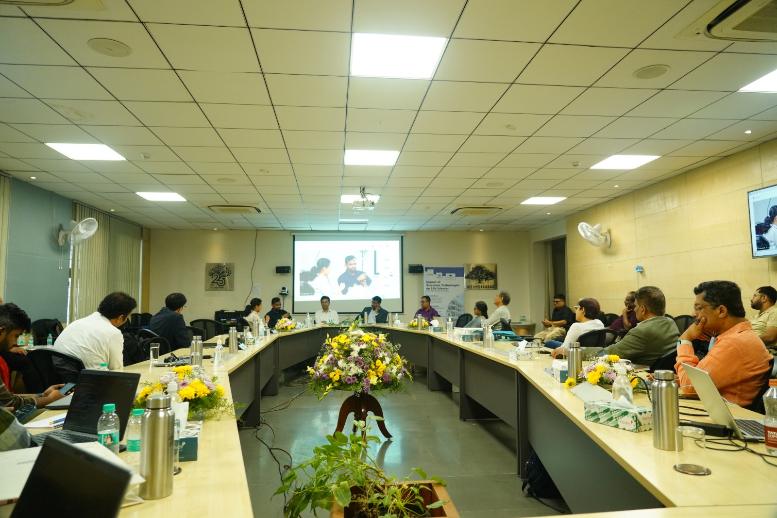 IIIT Hyderabad Hosts Roundtable on Quantum Technologies for Life Sciences in association with Frontier Tech Hub, NITI Aayog