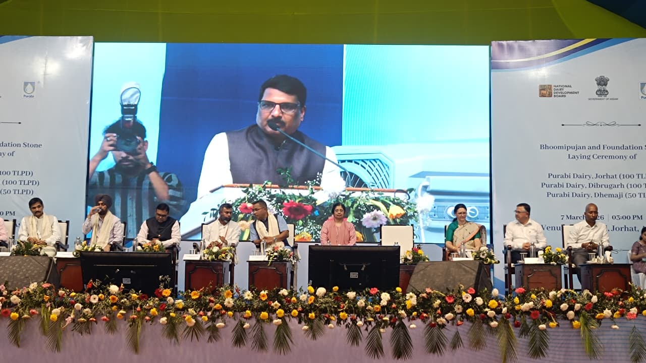 Purabi Dairy begins Upper Assam expansion; Bhumi Pujan for three dairy plants held at Jorhat, Dibrugarh and Dhemaji