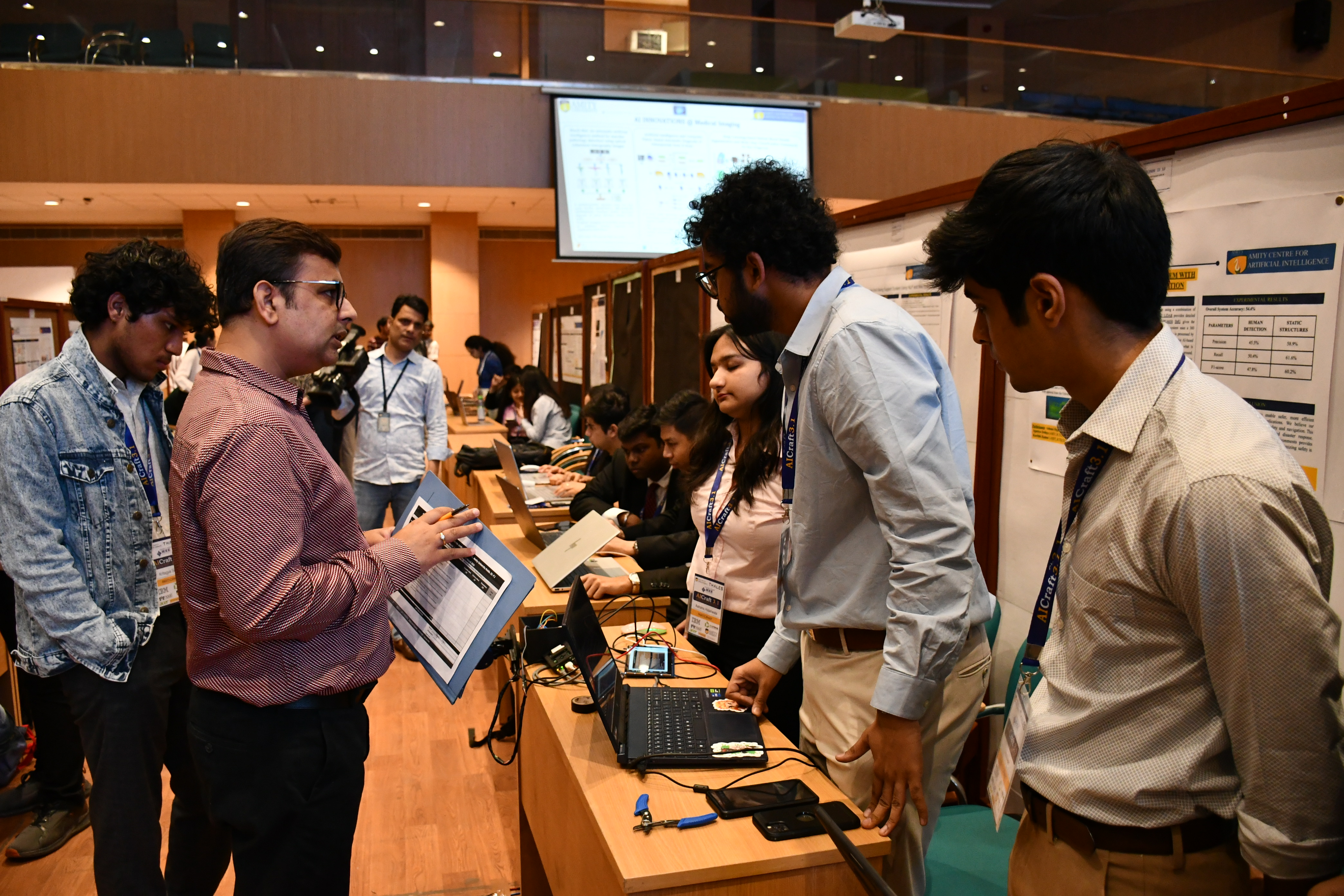 Students showcase path-breaking AI Innovations during AI-Craft 3.1, at Amity