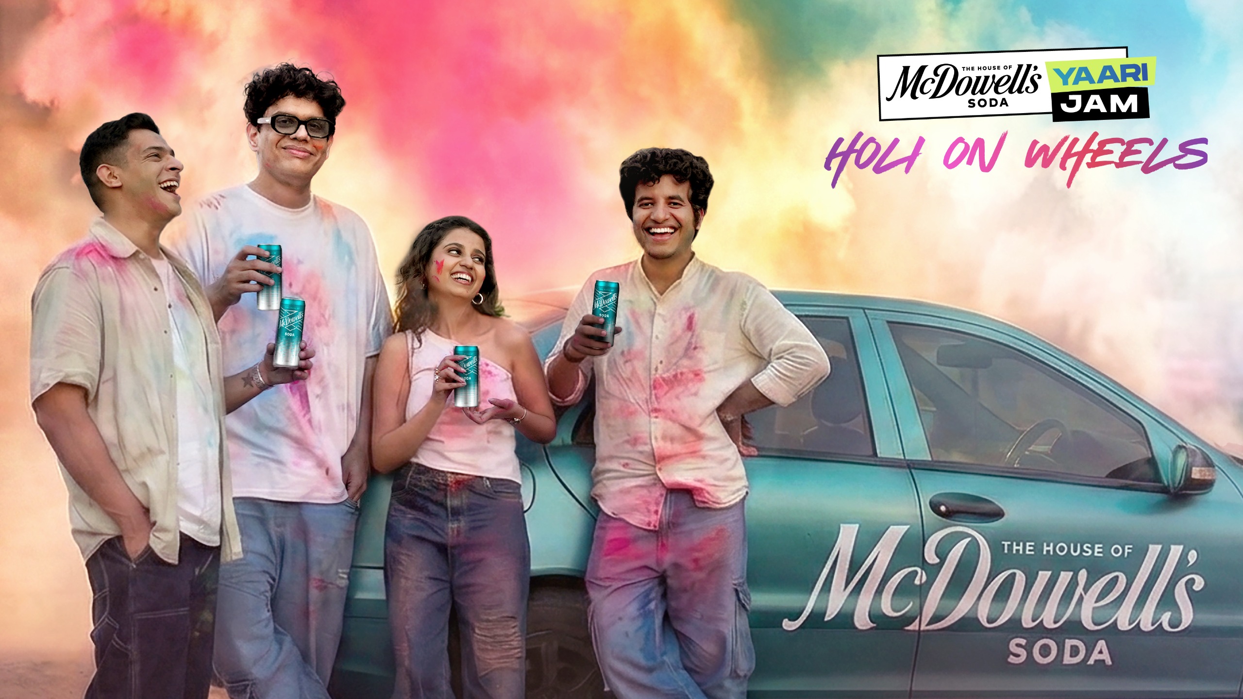 House Of Mcdowell's Soda's Yaari Jam: Holi On Wheels Transforms The Festival Into An Unforgettable Adventure