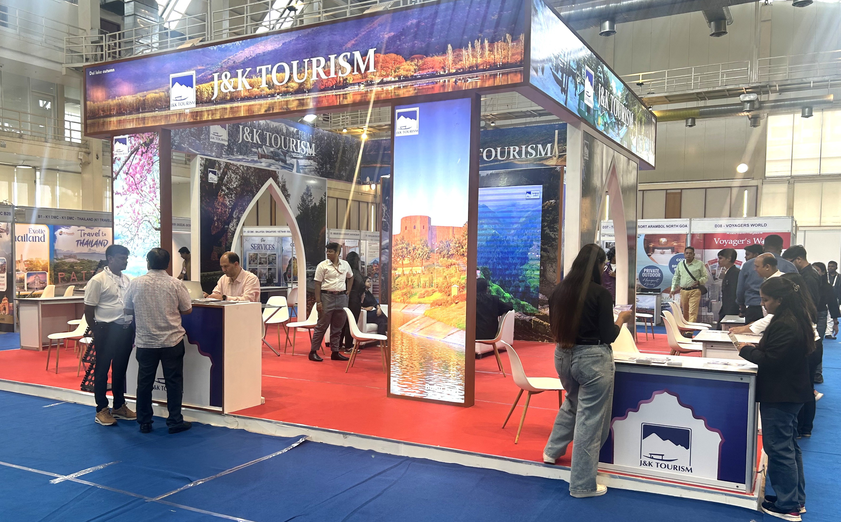 Jammu & Kashmir Tourism Showcases Destination Excellence at India International Travel Mart, Kolkata