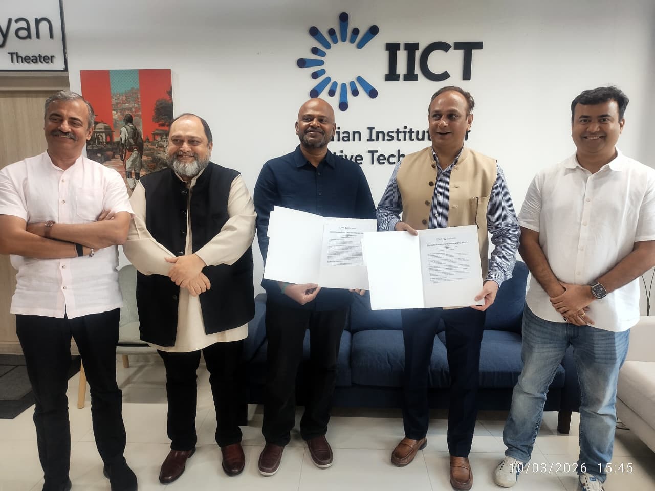 IICT Signs MoU with Gativedhi Technologies to Introduce Production Intelligence Platforms for AVGC-XR Training