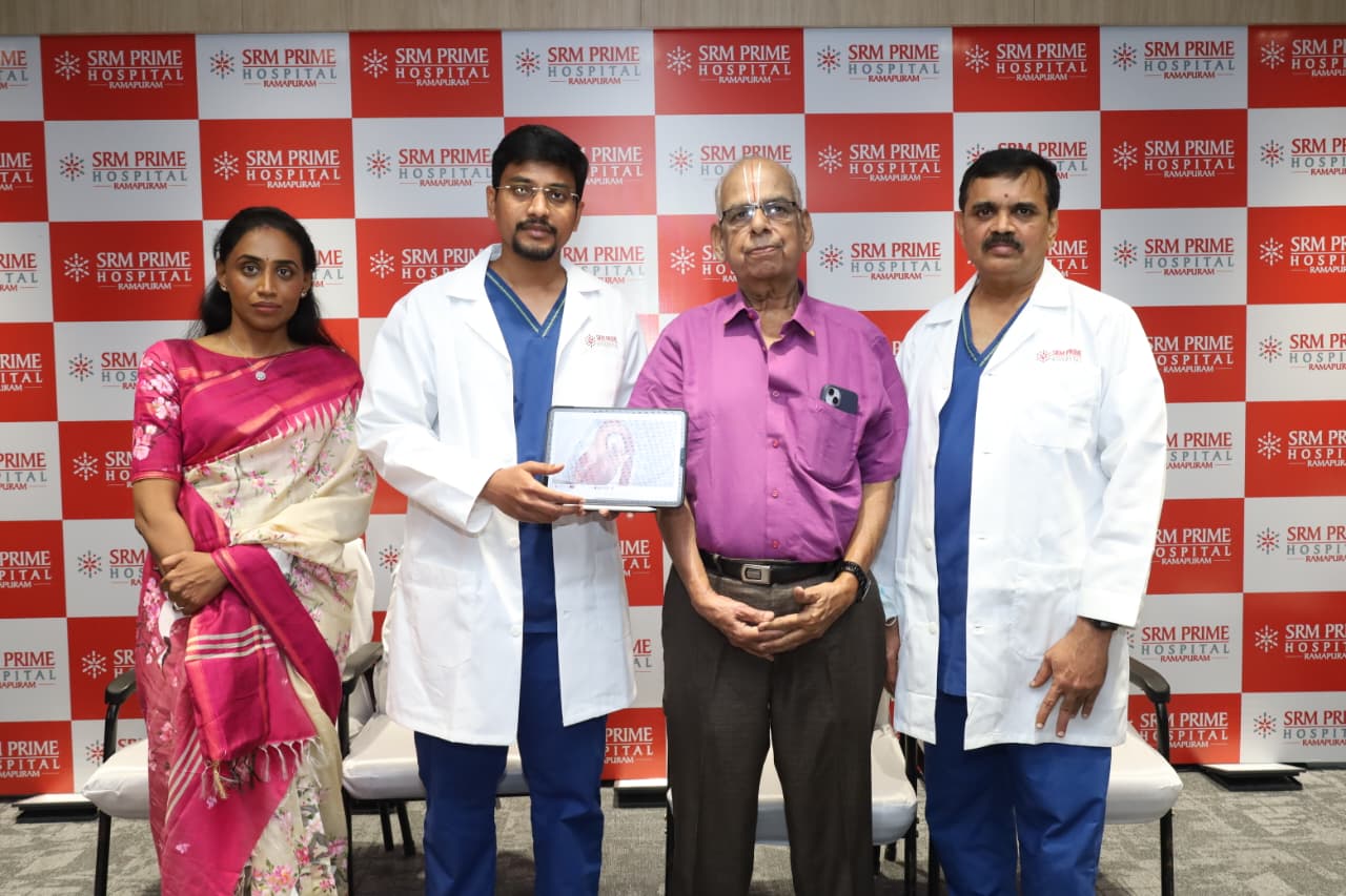 SRM Prime Hospital Performs India’s First Right Shoulder-Artery Heart Valve Replacement
