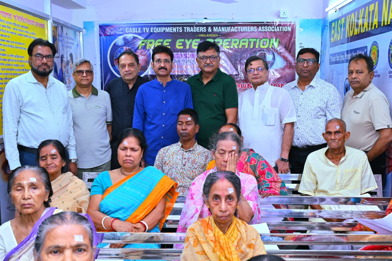 CTMA organises free cataract surgery campfor the underprivileged in Kolkata