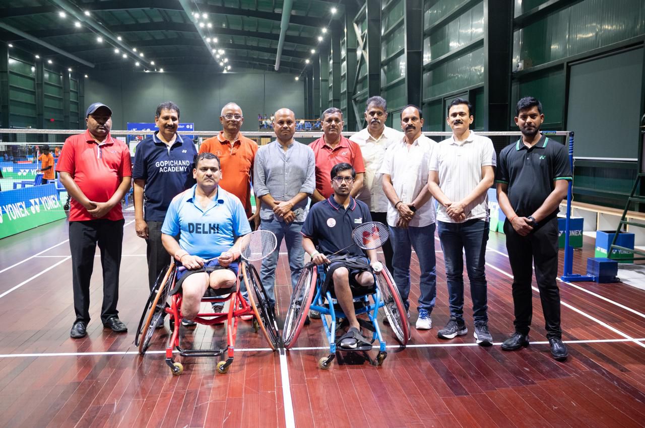700 Para Athletes Compete at the 7th Senior National Para Badminton Championship 2026 in Hyderabad